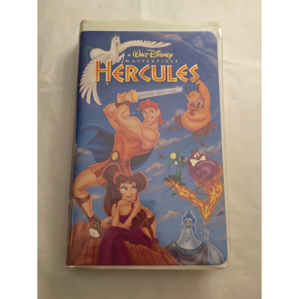 Vintage 94 Disney Hercules VHS Walt Disney Masterpiece Collection Clamshell Case